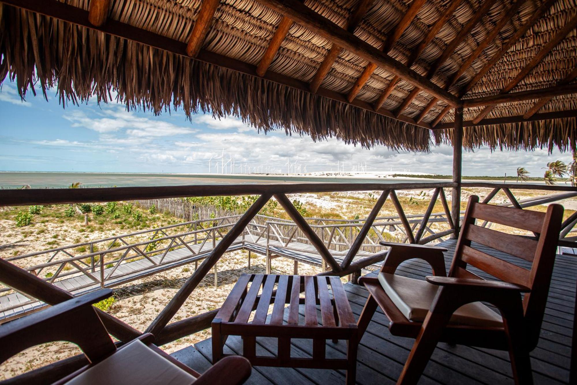 Jaguaribe Lodge E Kite Fortim Exteriér fotografie